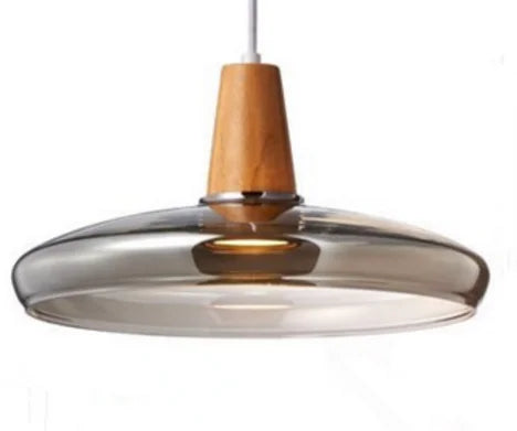 Retro Vintage Pendant Glass Lamp. Lighting Fixture For Indoor Bar, Living and Bedroom Deco