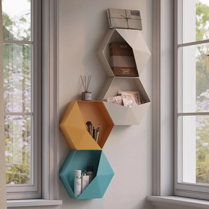 Creative Modern Wall Shelf Hanging Partition For Living Room, Dining Room, Porch, Wall Decor, Storage