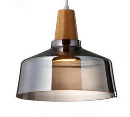 Retro Vintage Pendant Glass Lamp. Lighting Fixture For Indoor Bar, Living and Bedroom Deco