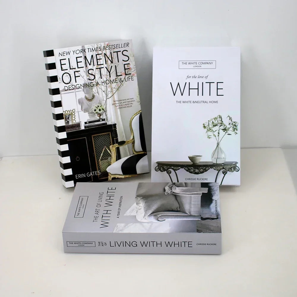 3Pcs Foldable Fashion Fake Books For Room Decoration