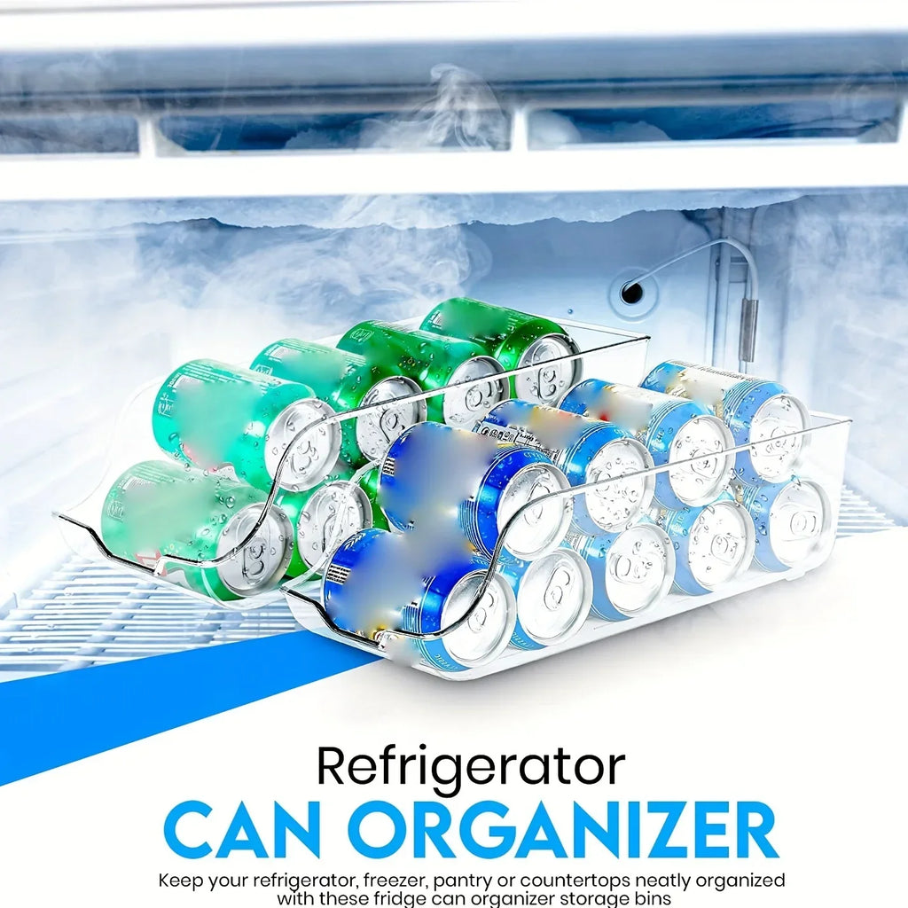 Refrigerator Storage Cans, Can Dispensers, Kitchen Organizer Accessories