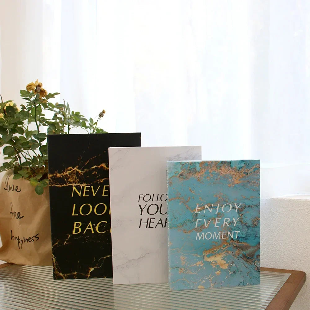 3Pcs Foldable Fashion Fake Books For Room Decoration