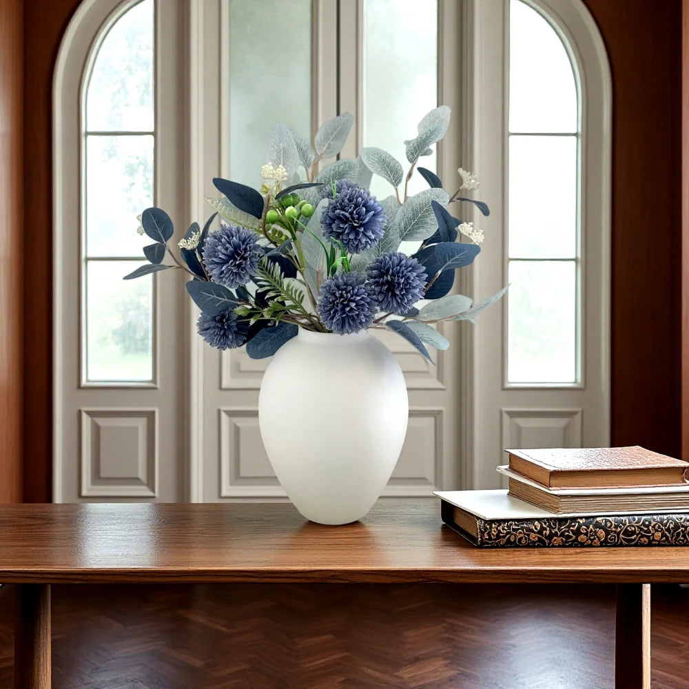 Modern Metal Vase Decoration Matte Finished