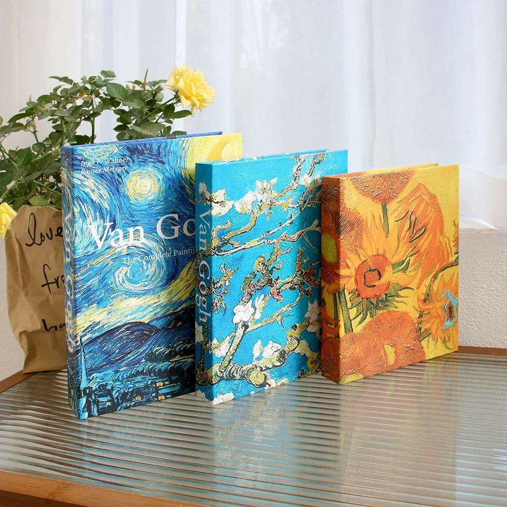 3Pcs Foldable Fashion Fake Books For Room Decoration