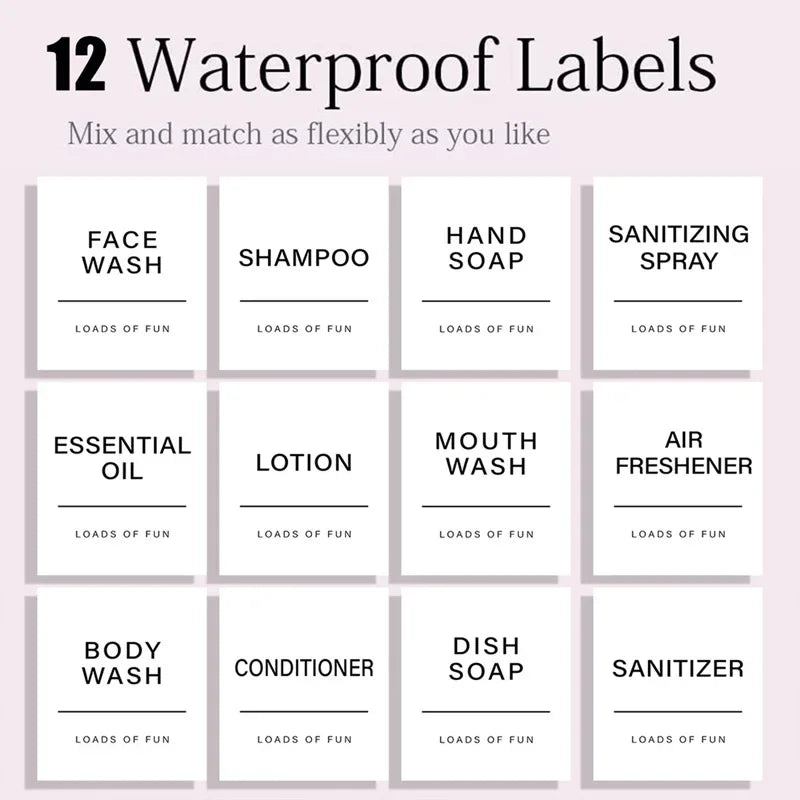 Soap Dispenser For Shampoo, Conditioner And Body Wash With Hook Hanger