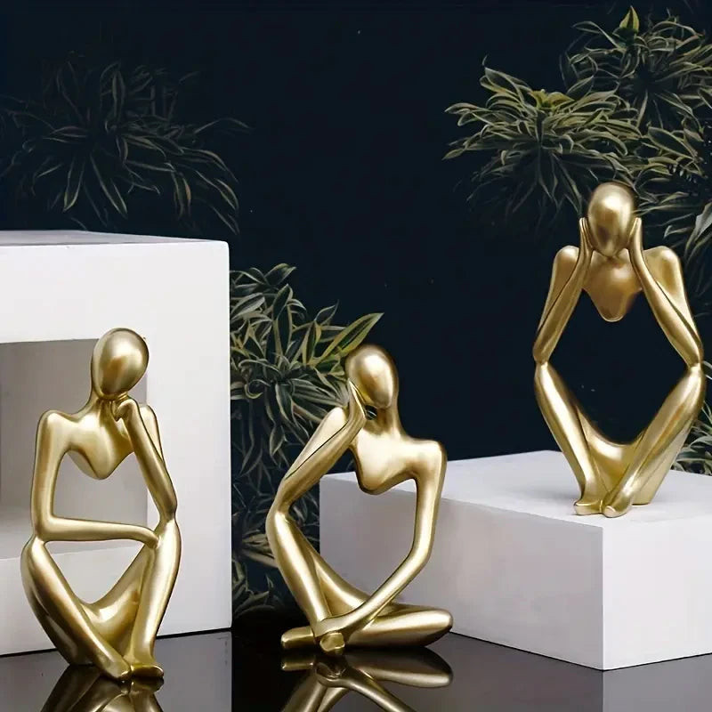 Art Abstract Figures Home Decoration, Luxury Ornament, Desktop Decoration 1pc