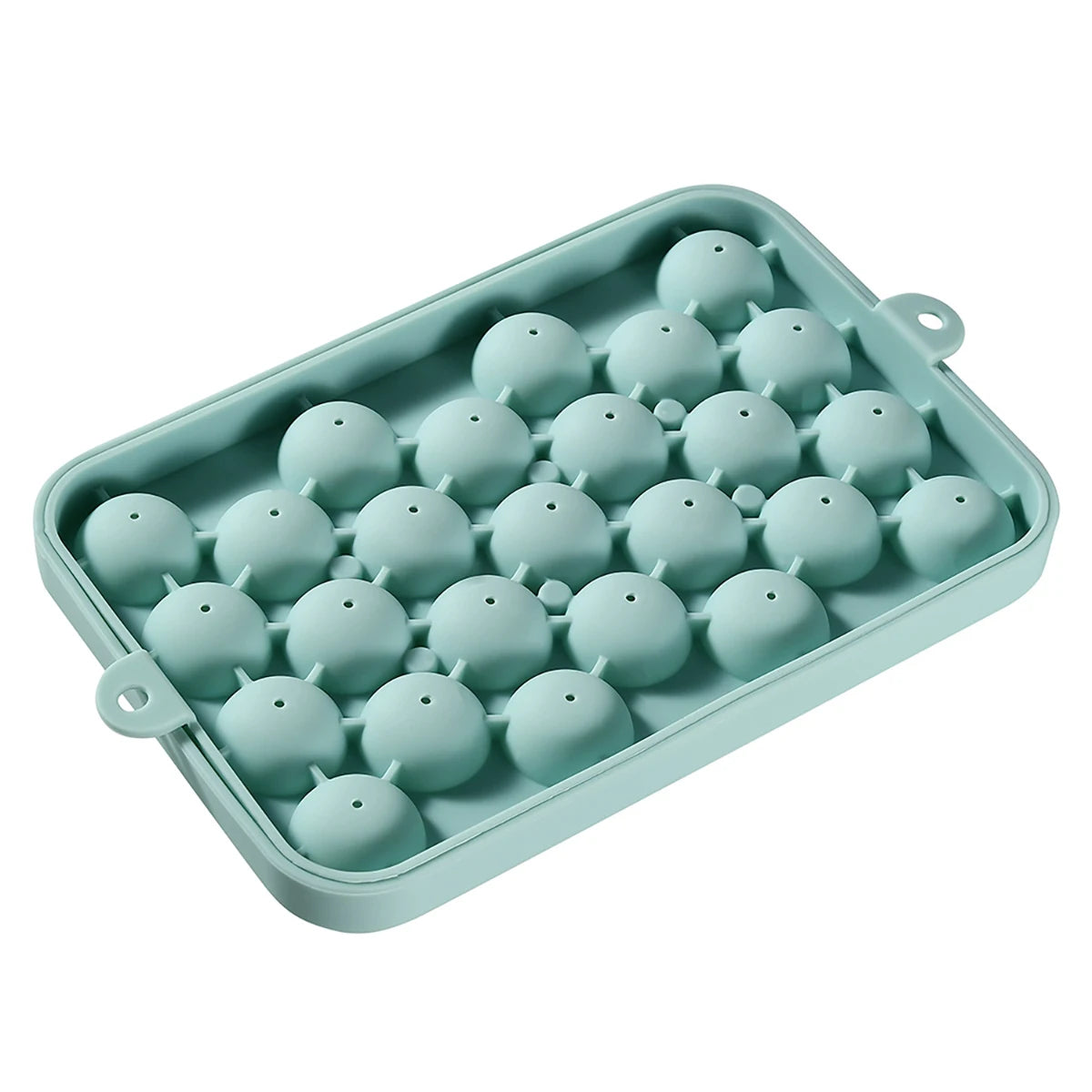25 Ice Grid Ball Ice Cube Mold with Cover