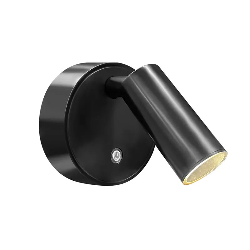 Wall Lights Spotlight Cordless Dimmable For Bedroom, Bedside Lamp For Reading, Light Touch Switch