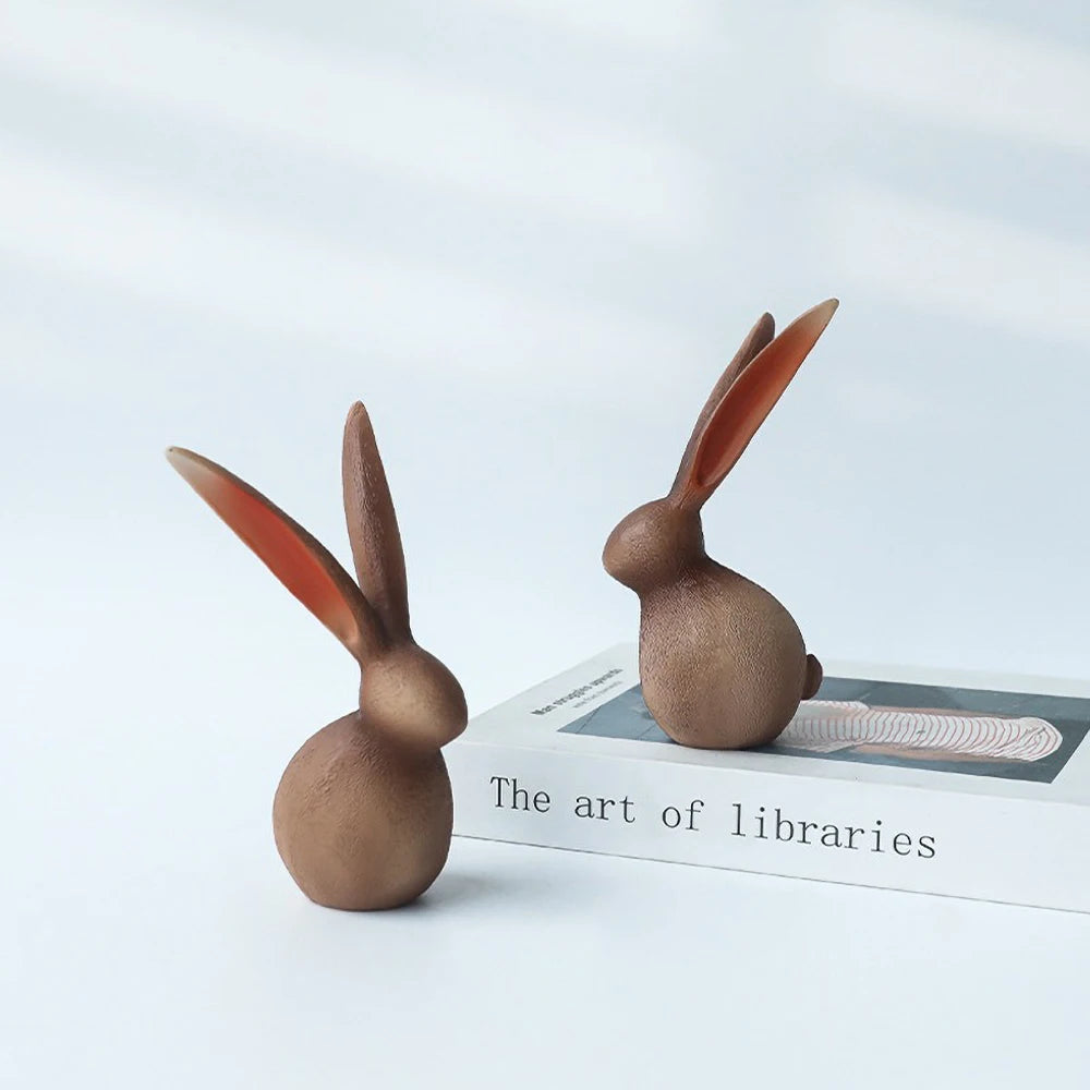 Adorable Bunny Figurine for Home Decor