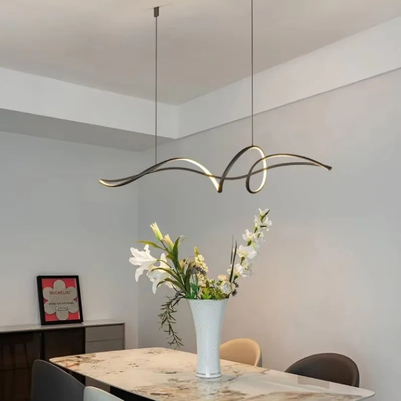 Modern Aluminum Pendant Light For Living Room, Dining Room Dining, Counter Kitchen Island Room Decor