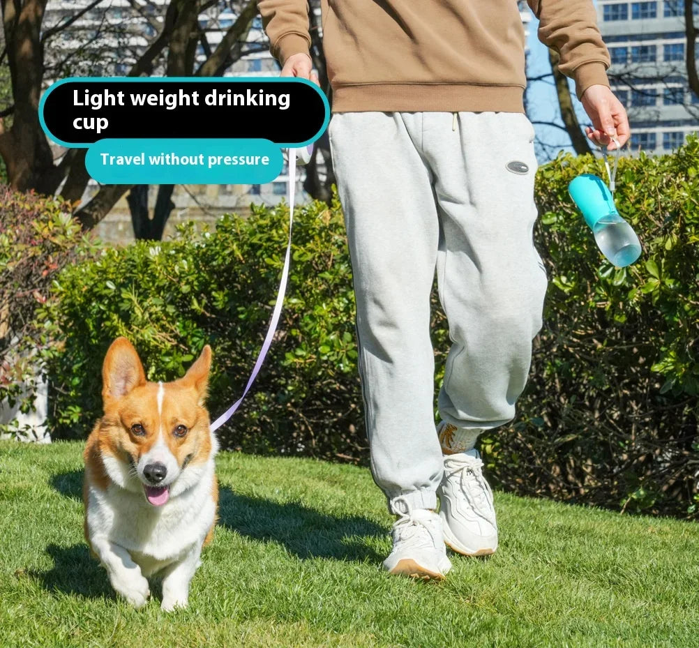 Travel Water Dispenser Lightweight Pets Drinking Supply for Hiking Walking