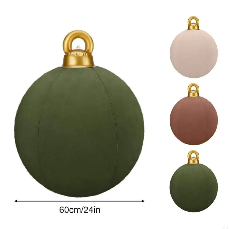 Inflatable 24 Inch Ornaments Balls for Indoor and Outdoor 24 Inch