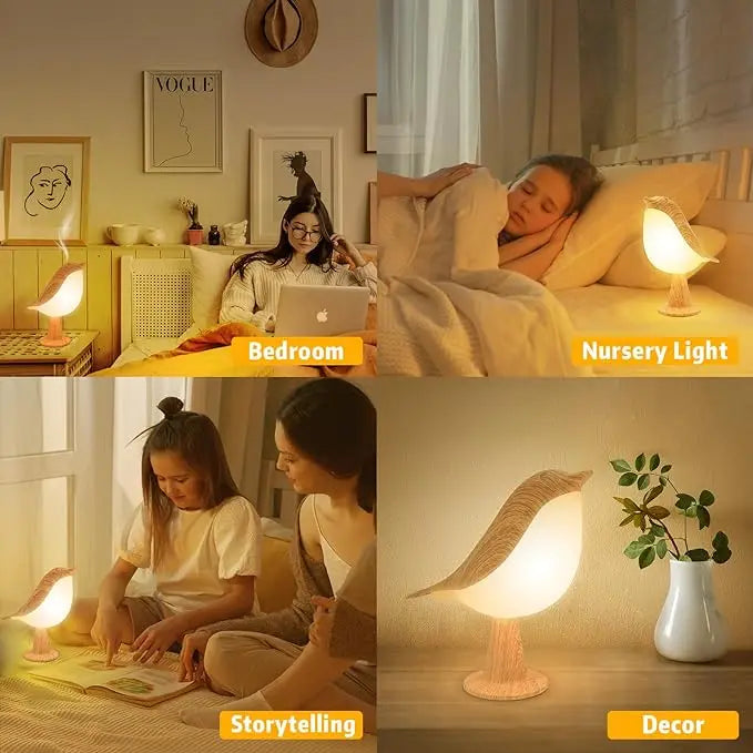 Bird Lamp 3 Color Temperature