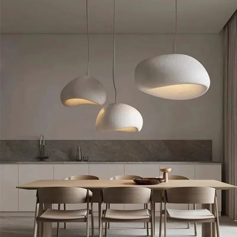 Modern Ceiling Chandelier Lights for Living Room Bedroom Dining Room, Pendant Lights Wabi Sabi Home Decor