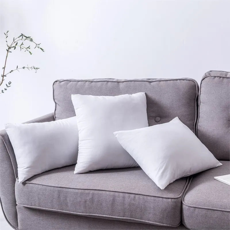 Standard White Throw Pillow Insert
